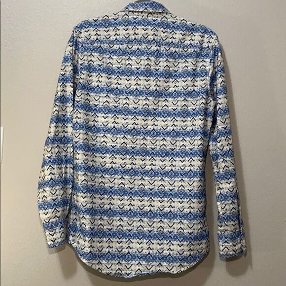 American Rag Tribal Print Button Down Shirt - Picture 3 of 4